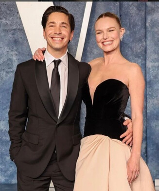 Kate Bosworth with her current husband.